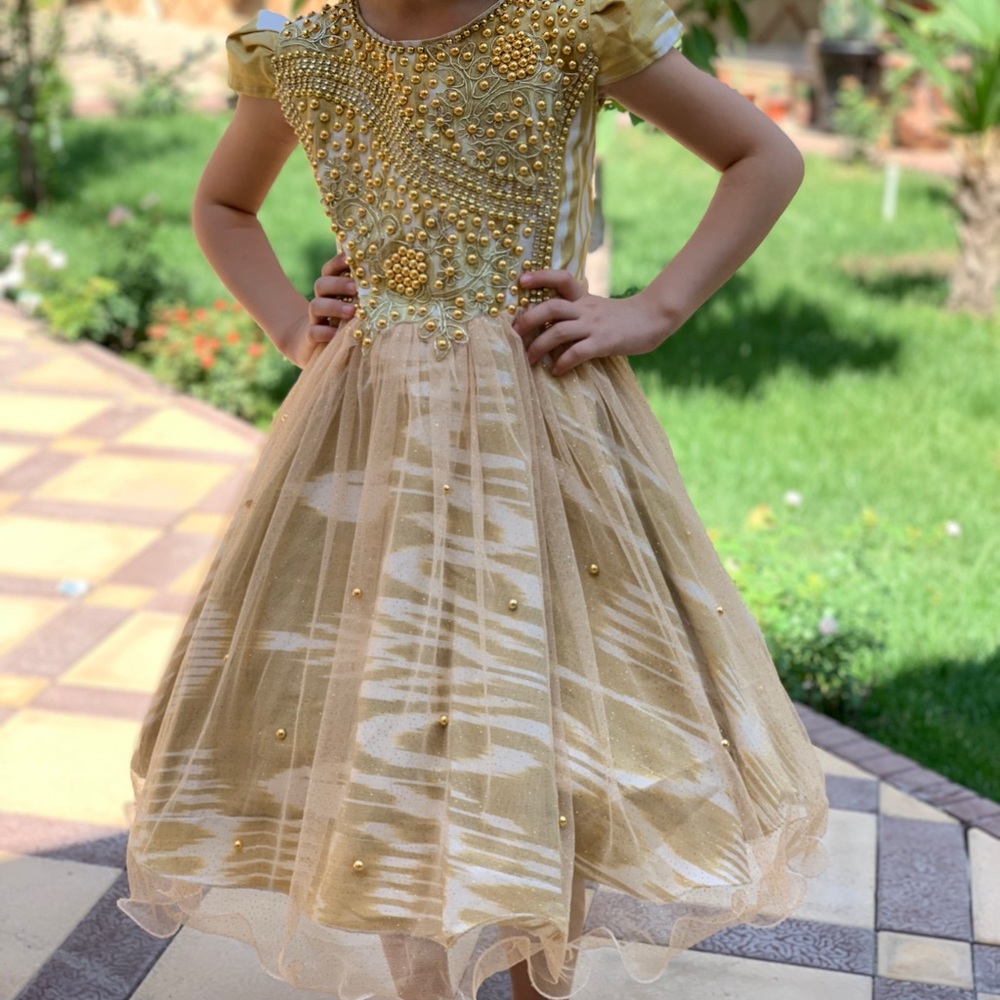 Adorable Ikat dress for kids New